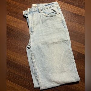 Abercrombie & Fitch Light Blue Straight Jeans